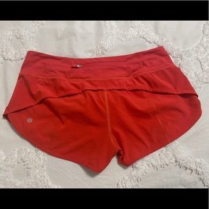 Lululemon 2.5” Speed Up Short - Cardinal Red - Size 8